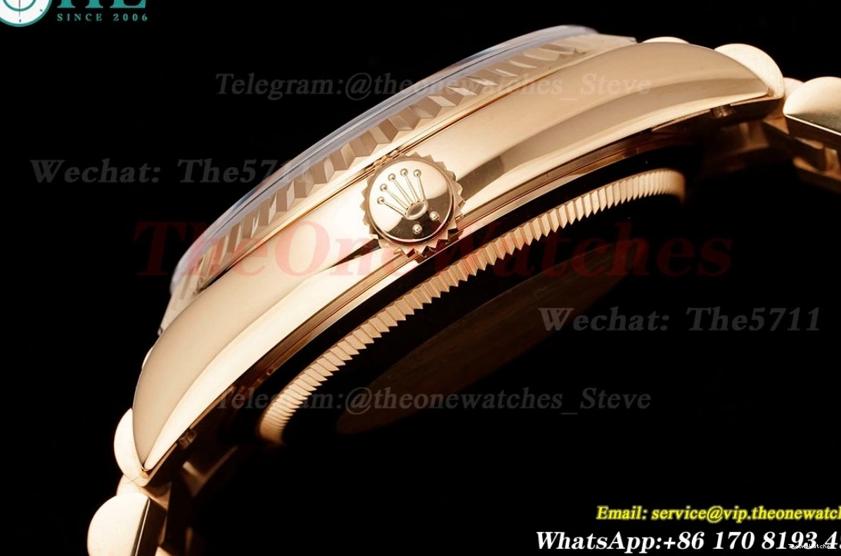 Turquoise DayDate RG RG Pres 36mm Dial RAF A2836 0313